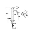 Modish Einzelhebelmonobloc Basinmixer -Tap